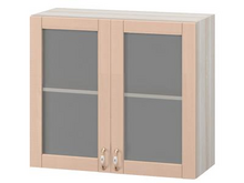 Шкаф со стеклом 600 (высота 700 мм) - МВ-62В - Боровичи мебель